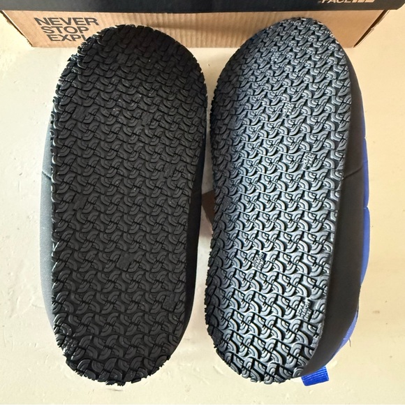 The North Face NWT Thermoball Traction Mules II TNF Blue Youth Size 3 - Picture 5 of 7